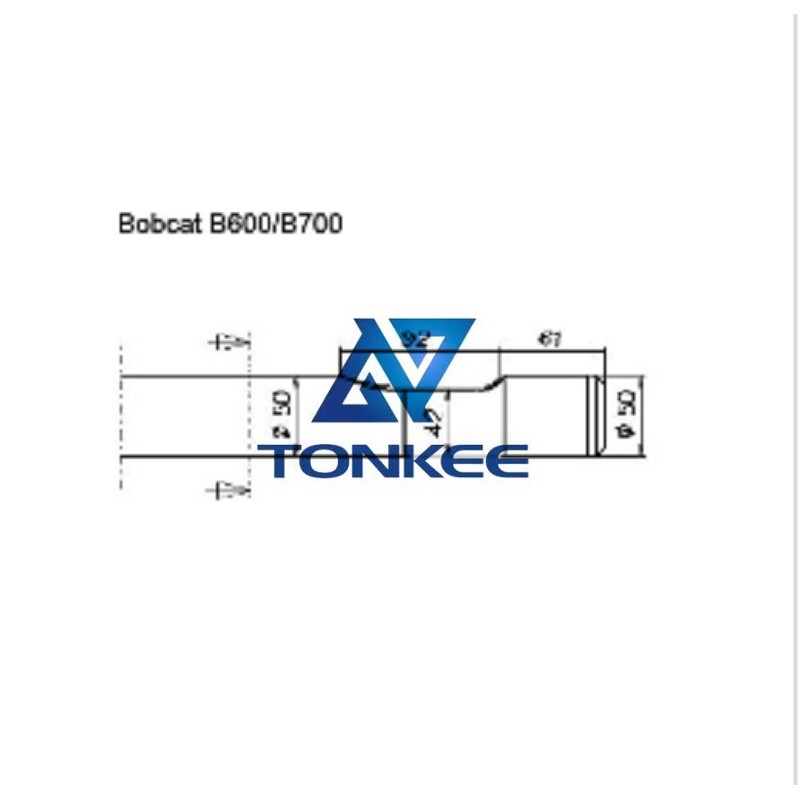 Shop Bobcat B600/B700 Tool 50MM chisel hydraulic hammer breaker | Partsdic®