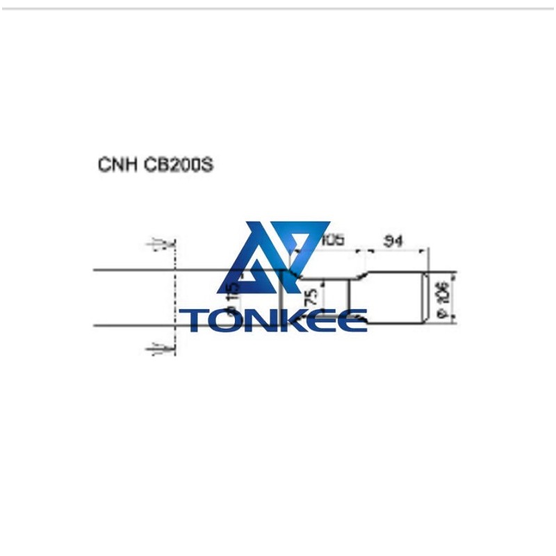 CNH CB200S Tool 115MM, chisel hydraulic hammer breaker | Partsdic®