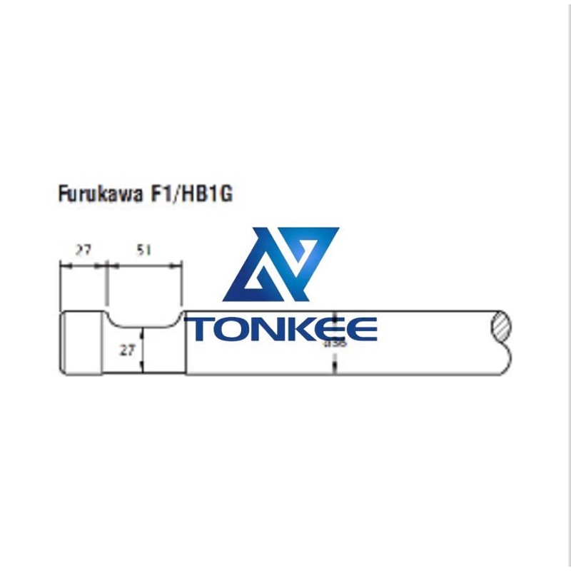  Furukawa F1HB1G Tool 36MM, chisel hydraulic hammer breaker | Partsdic® 