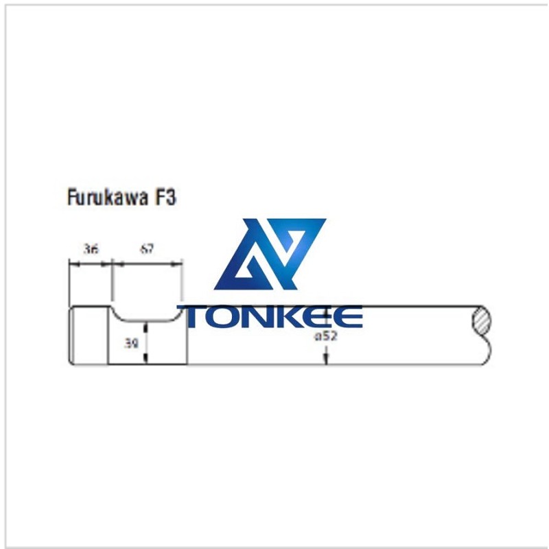 Furukawa F3 Tool 52MM, chisel hydraulic hammer breaker | Partsdic®