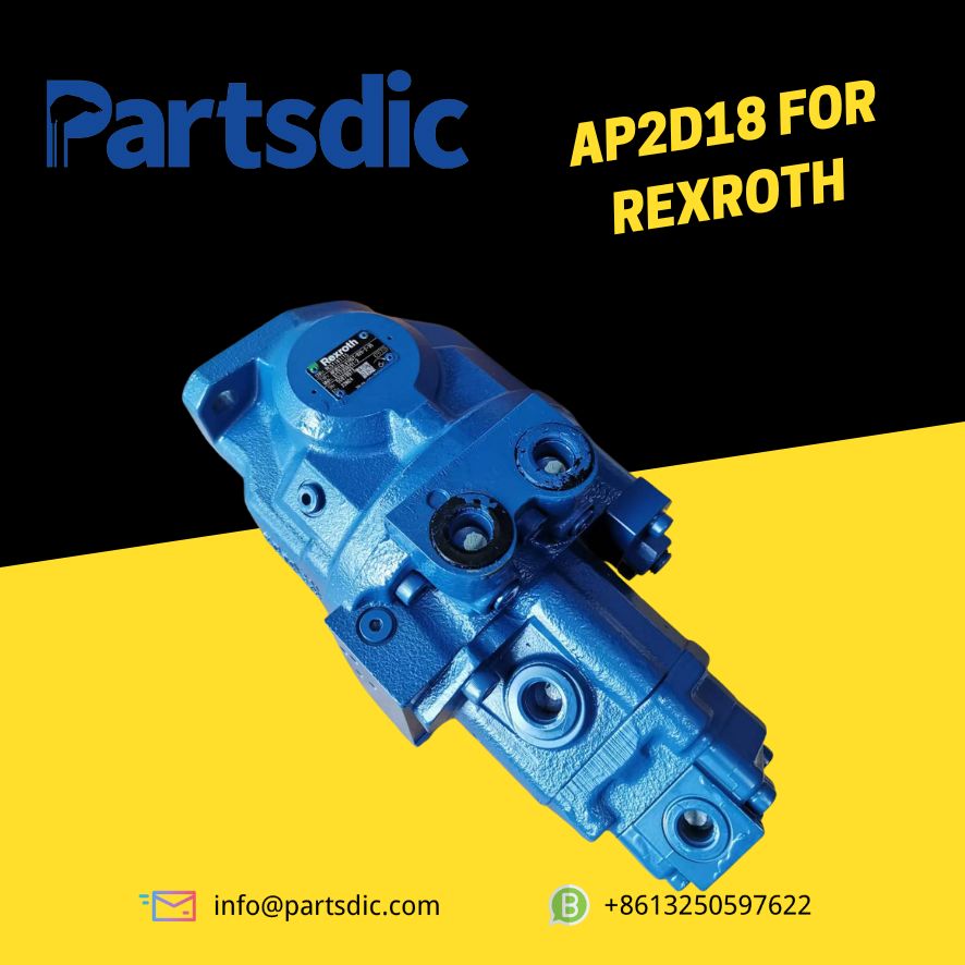 new Rexroth AP2D18LV1RS7-920 hydraulic pump, specifically designed for the Kubota TB30 excavator