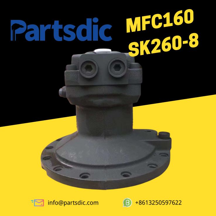 genuine Nabtesco MFC160-065 swing motor specially designed to seamlessly integrate with the Kobelco SK260-8 excavator
