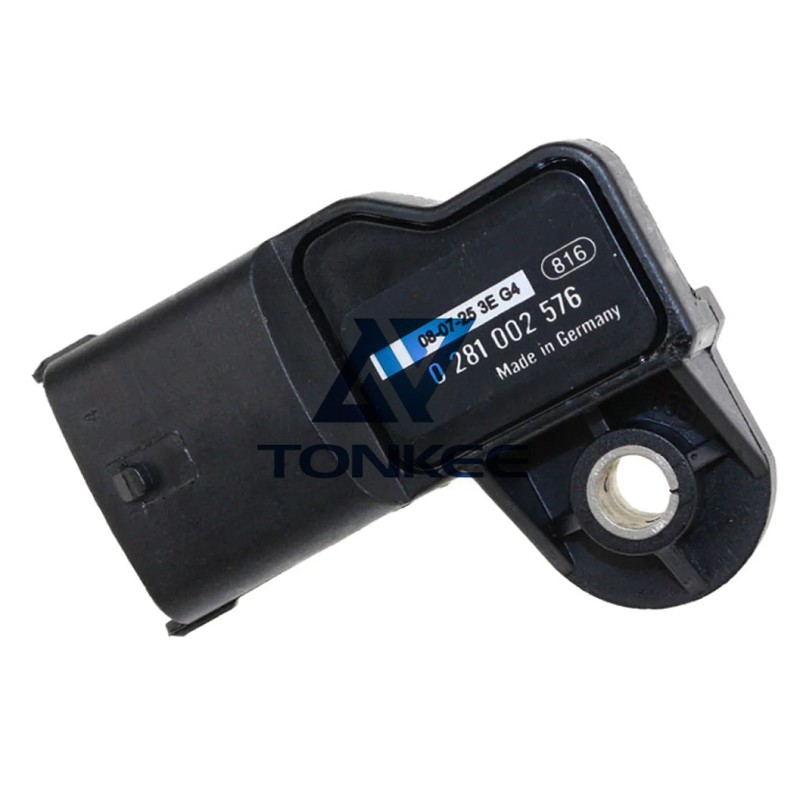 0281002576 3968437 Manifold, Air Pressure Sensor for Bosch Cummins Volvo Excavator | Tonkee®