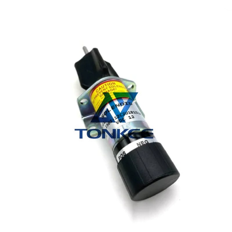 OEM 1502-12C2U1B1S1 12V Stop Solenoid Fuel Shut Off Solenoid Valve for Trombetta Dual Coil | Tonkee®