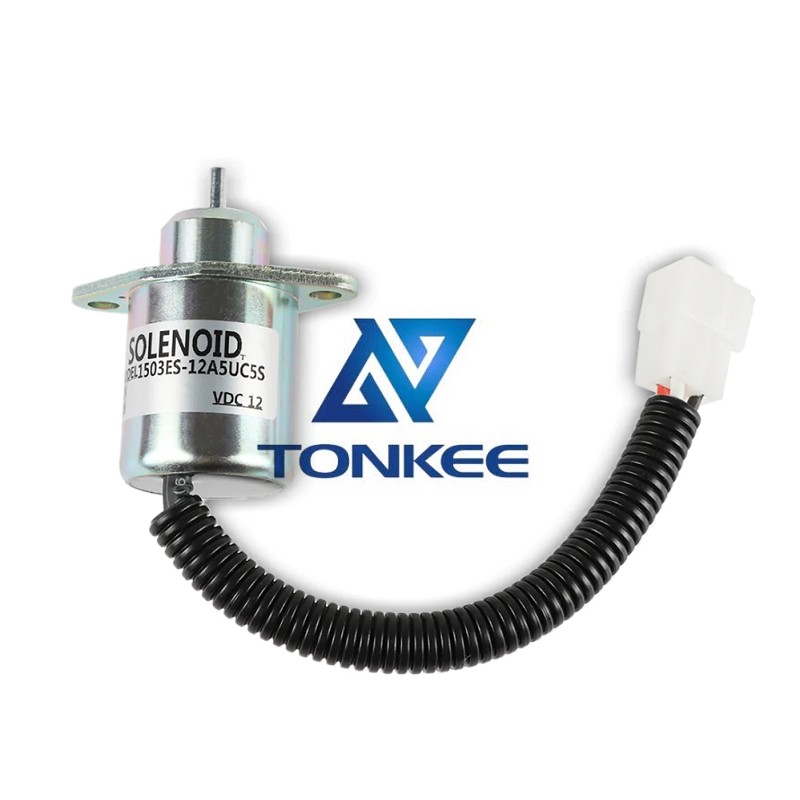 OEM 1503ES-12A5UC5S Fuel Shut Off Solenoid Valve for Kubota BX2200 | Tonkee®