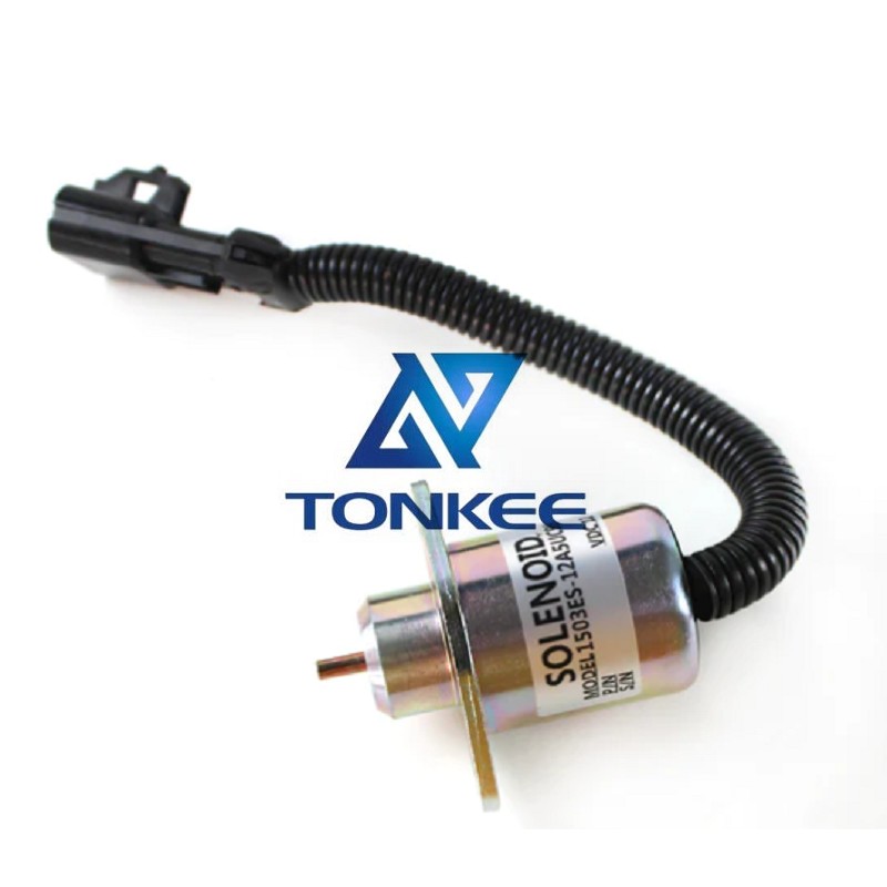 Hot sale 1503ES-12A5UC9S SA-4561-T 12V Fuel Shutdown Solenoid for Kubota CT4.91-V1505 | Tonkee®