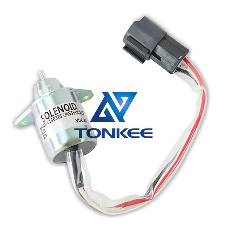 Buy 1503ES-24S5SUC12S Fuel Shut Off Solenoid Valve for Yanmar Engine | Tonkee®