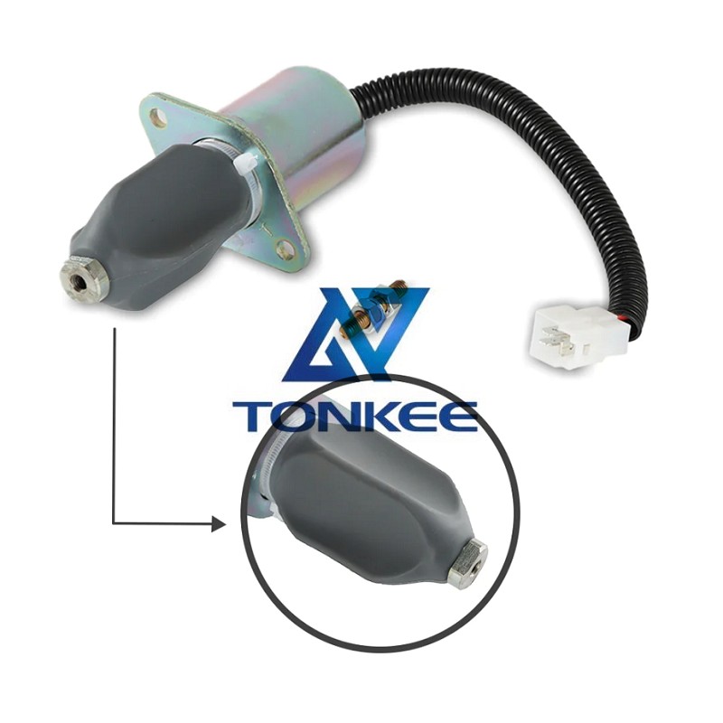 China 1753ES-12A3UC5B1S1 Shutoff Solenoid Valve for Yanmar B27-2 B22 B50-2 | Tonkee®