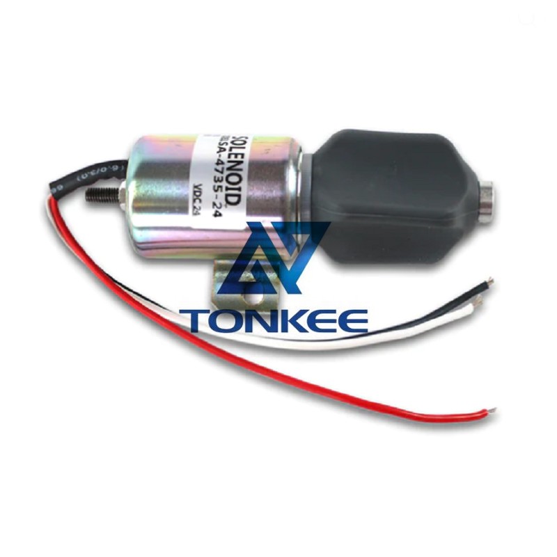 Hot sale 1756ES-24E3ULB1S5 110339541 24V Stop Solenoid Valve for Hyundai R200-5E R200-5 | Tonkee®