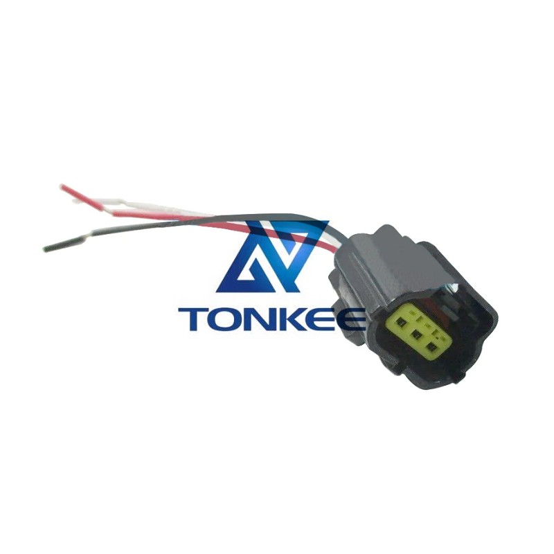 OEM 1PCS 3 Lines Sensor Valve Plug Connector for Kobelco SK-8 SK-6E | Tonkee®