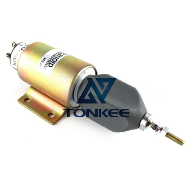 Shop 2003-24E3U1B1S1A 24V Stop Solenoid Fuel Shutdown Solenoid for Woodward Diesel Engine | Tonkee®