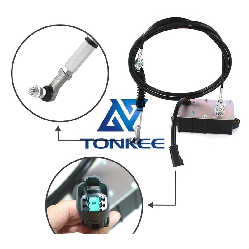 21EN-32300 Throttle Motor, with Single Cable 5 Pins for Hyundai R210-7 R215-7 R225-7 | Tonkee®