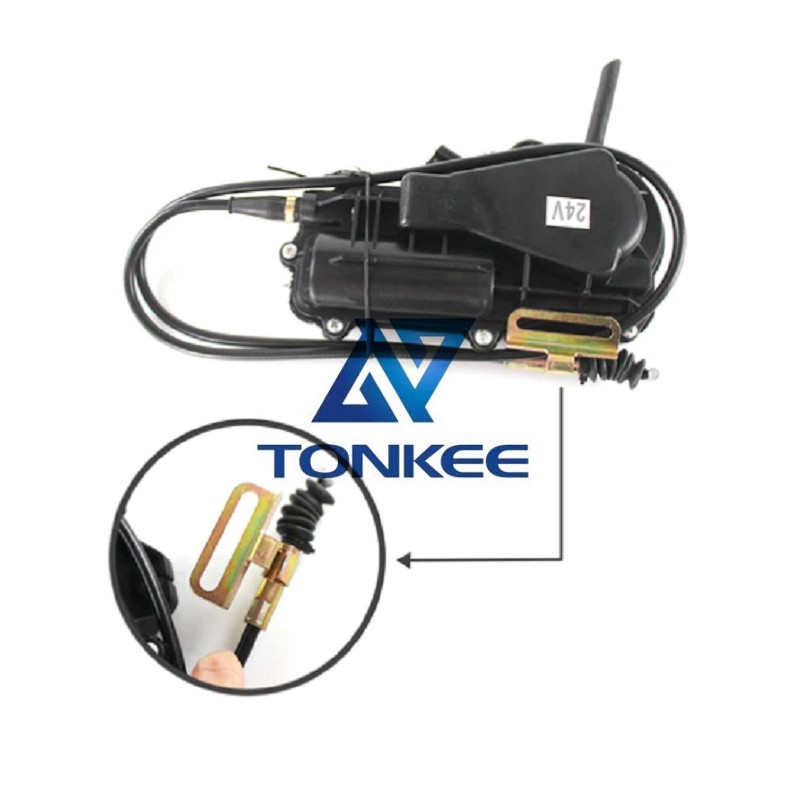 OEM 2523-9016 24V Flameout Solenoid Valve for Daewoo Doosan Excavator DH225-7 | Tonkee®