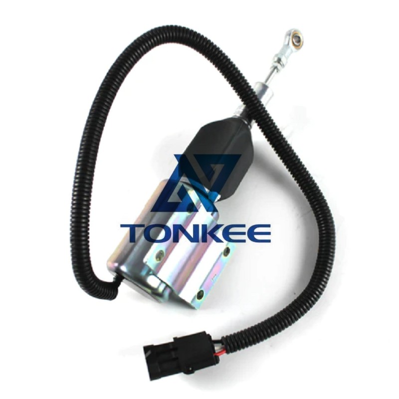 Buy 3930236 SA-4348-24 Fuel Shutoff Solenoid Valve 24V for Cummins 6C 8.3 Engine | Tonkee®