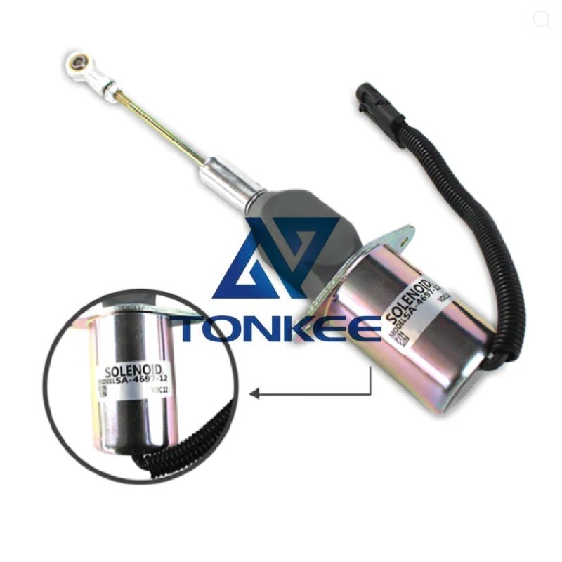 China 3934174 SA-4697-12 Cutoff Solenoid Valve for Cummins 5.9 Engine | Tonkee®