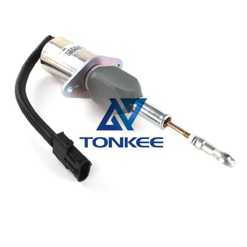 OEM 3935650 3970416 24V Shut Off Stop Solenoid Valve for Cummins 6CT Engine | Tonkee®