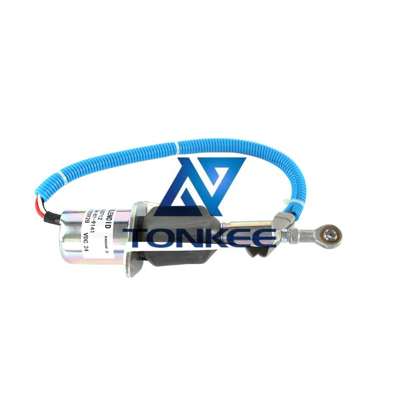 Shop 4063712 6743-81-9141 12V24V Fuel Shutoff Solenoid for Komatsu WA380-5 PC300-7 | Tonkee®