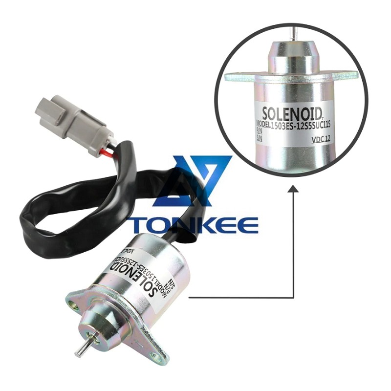 China 41-6383 1503ES-12S5SUC11S 12V Stop Solenoid for Yanmar Engine | Tonkee®