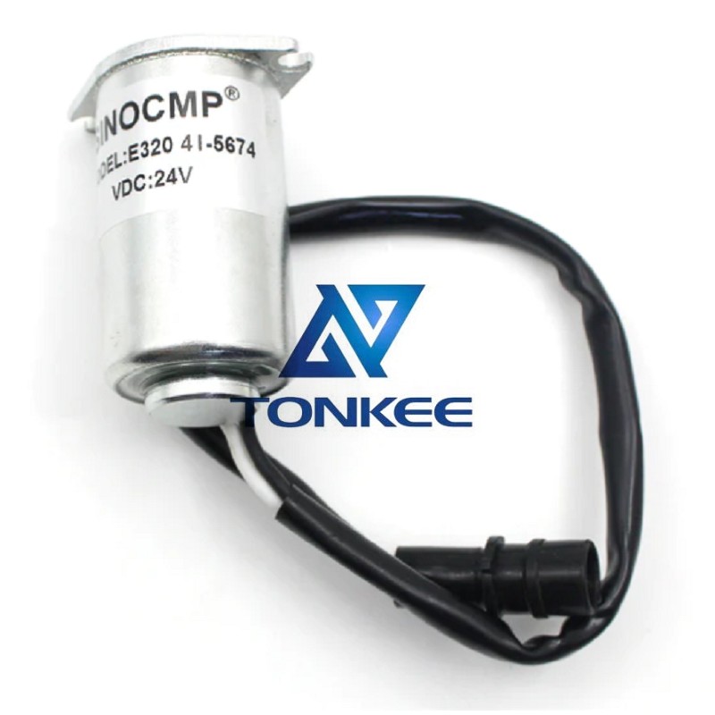 China 4I-5674 24V Hydraulic Pump Solenoid Valve for CAT E320 E312 E315 | Tonkee®