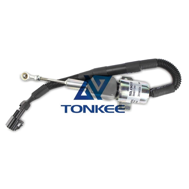 Shop 504017345 F4BE0684M Shutoff Solenoid Valve for Kobelco E215 New Holland WX200 | Tonkee®