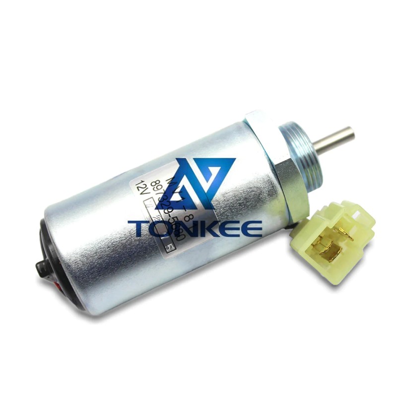 Hot sale 897329-5680 MV1-18 12V Fuel Shutoff Solenoid for Hitachi EX50U Isuzu 4LE1 | Tonkee®