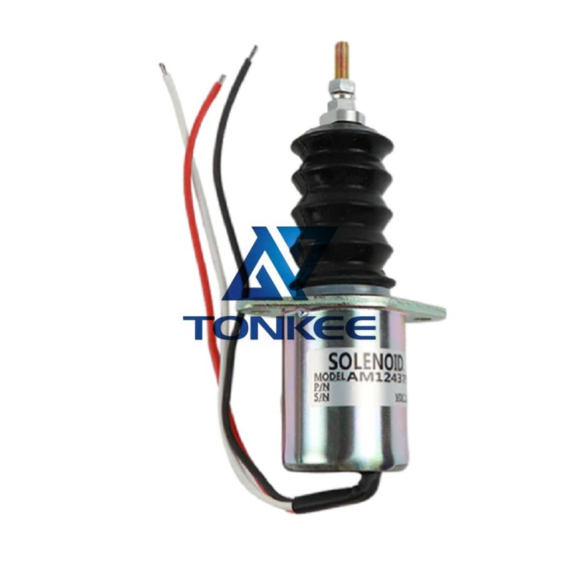 China AM102863 12V Fuel Shutdown Solenoid Valve for John Deere 675B 7775 575 4475 675 570 5575 F935 6675 955 | Tonkee®