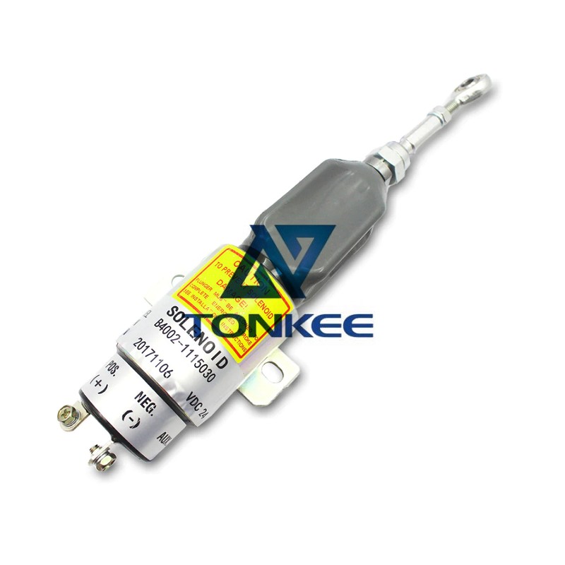 Hot sale B4002-1115030 24V Stop Solenoid Valve for Komatsu PC60-7 PC200-7 | Tonkee®