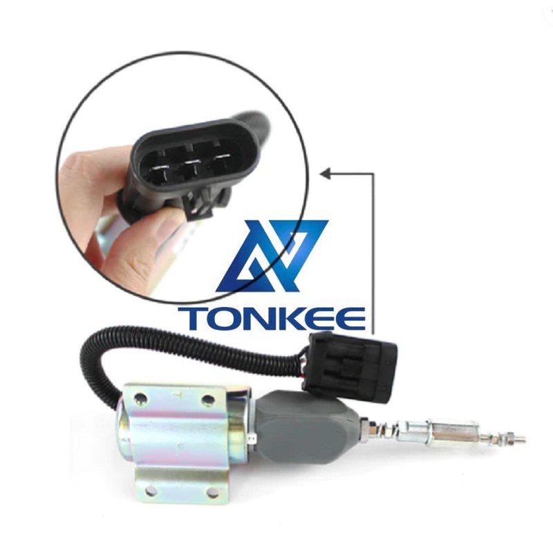 Shop For Ford 7.8L engine Heavy Truck 12V Stop Solenoid F3HZ-9N392-D F3HZ-9A594-A 2003ES-12E6UC4B5S2 SA-4273-12 | Tonkee®