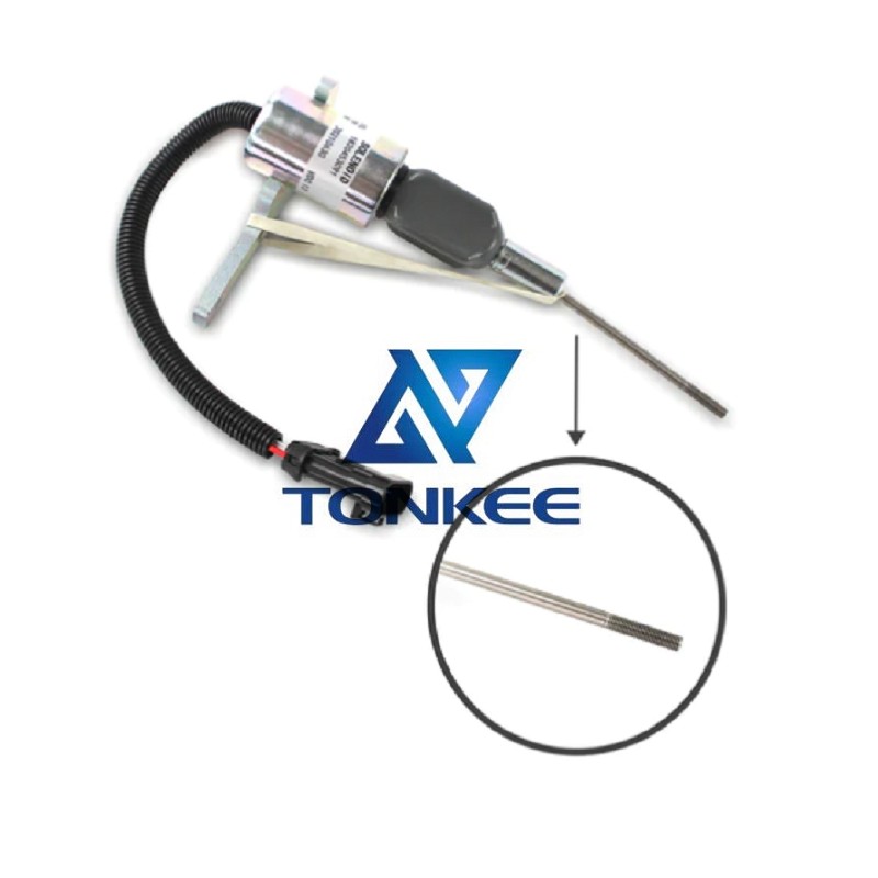 Hot sale Fuel Shutdown Solenoid Valve 1820453C91 for Navistar DT466 Engine Perkins 12V | Tonkee®