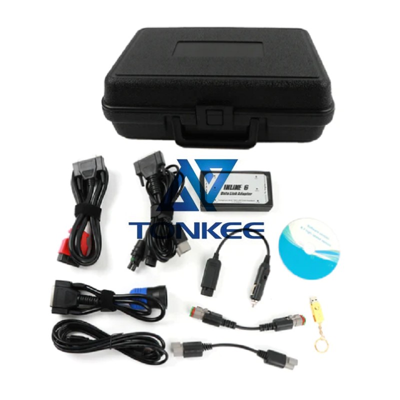  Inline 6 Data Link Adapter 3165033 Fits, Cummins Komatsu Diagnostic Scanner Kit | Tonkee®