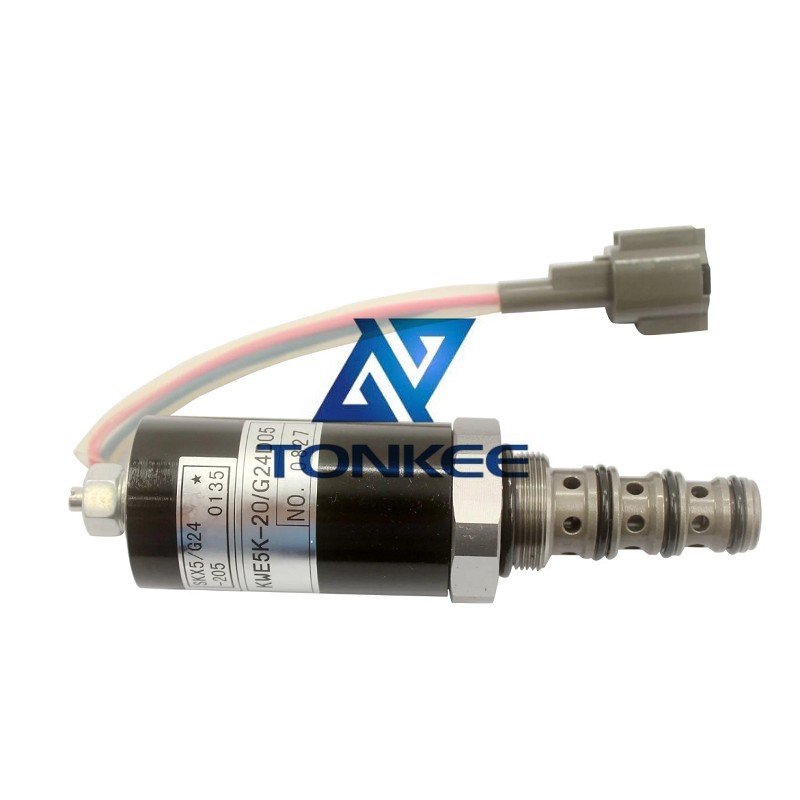 Hot sale KWE5K-20G24D05 Rotary Solenoid Valve for Kawasaki Kato HD820 | Tonkee®