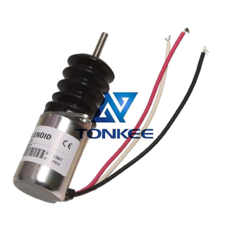 OEM P610-A1V12 12V Pull Solenoid Fuel Shut off Solenoid Valve for Trombetta Excavator | Tonkee®