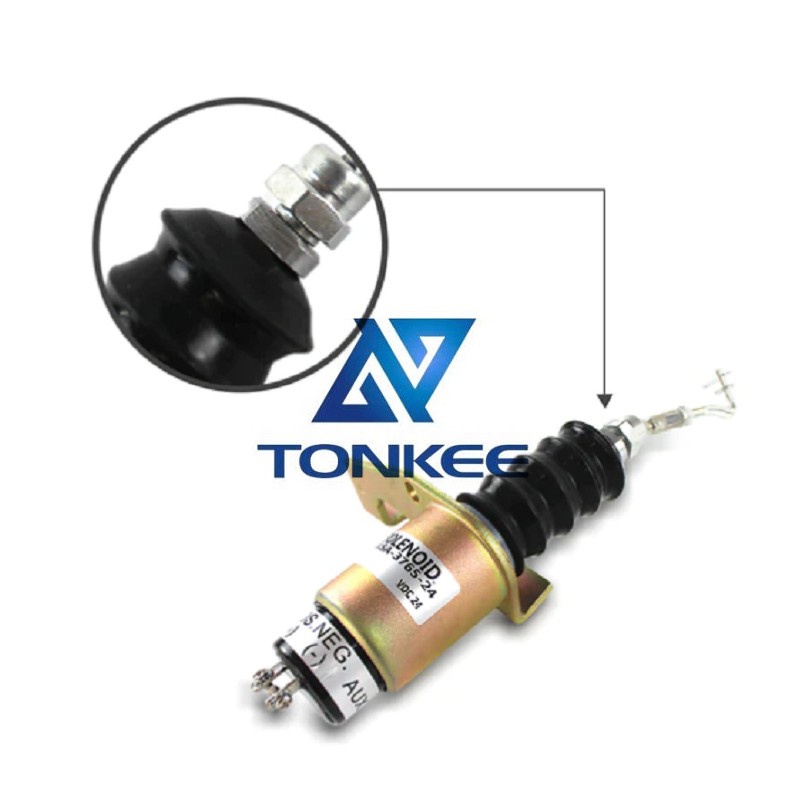 Buy RSV1751 SA-3765-24 24V Fuel Shutdown Solenoid Valve for Cummins Engine | Tonkee®