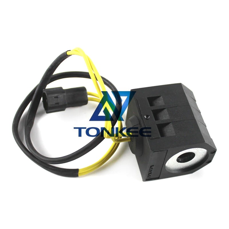 Hot sale Solenoid Valve Coil 12V for Doosan DH60-5 DH60-7 Excavator | Tonkee®