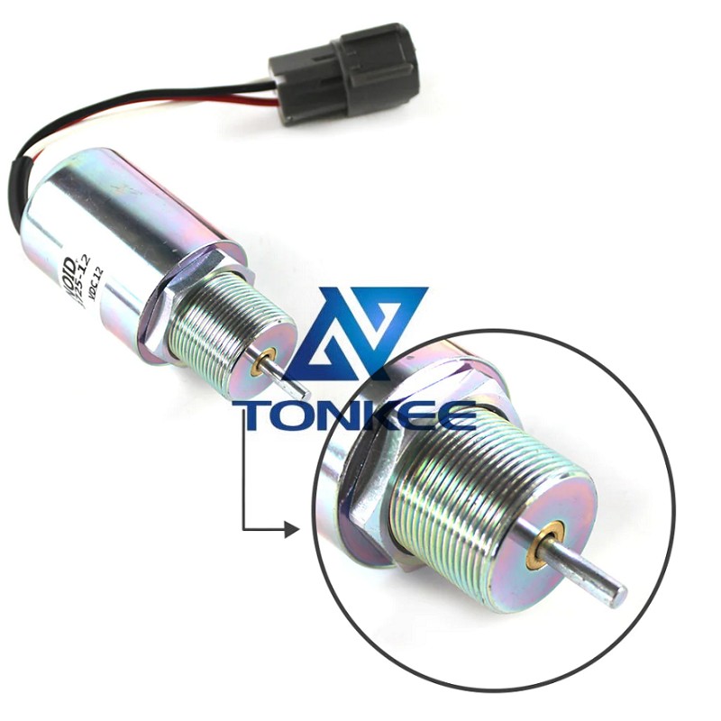 Buy Stop Solenoid SA-3725-12 for Mitsubishi L2E L3E S3L S4L Engine SDMO Volvo Toro 12Vdc | Tonkee®